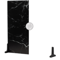 V-Flat World 24x24in Duo-Board Background (Onyx Marble/Alpine Marble) 0