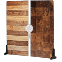 V-Flat World 24x24in Duo-Board Background (Aged Cutting/Butchers Board) 0