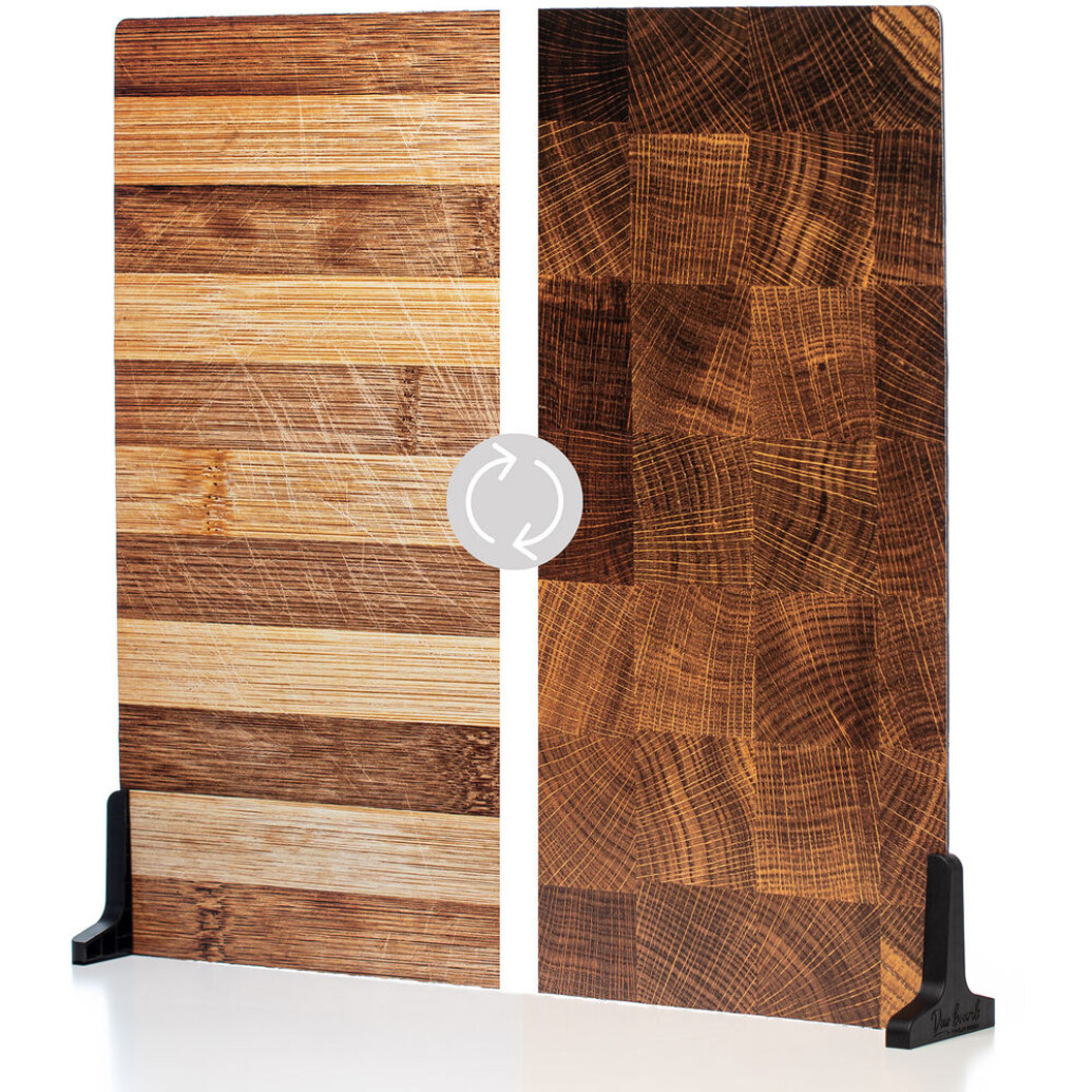 V-Flat World 24x24in Duo-Board Background (Aged Cutting/Butchers Board)