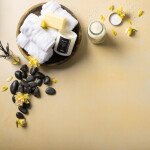 V-Flat World 24x24in Duo-Board Background (Faded Stone/Sunflower Burst) 2