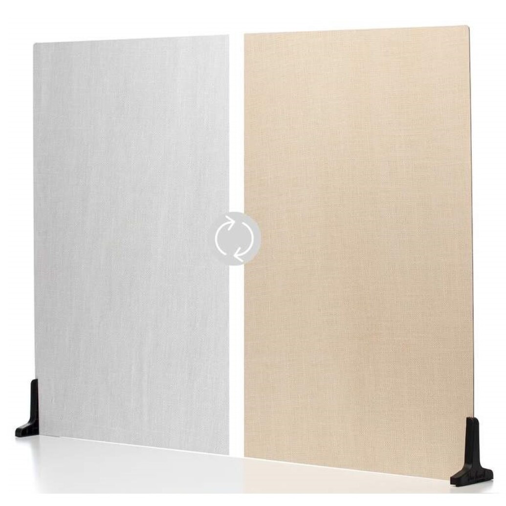 V-Flat World 30X40in Duo-Board Background (Linen White/Cream)