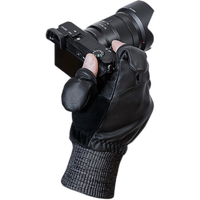 Vallerret Hatchet Leather Glove Black - Extra Small 3