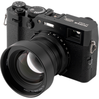 Viltrox Telephoto Conversion Lens for Fuji X100 Series Cameras (Black) 4