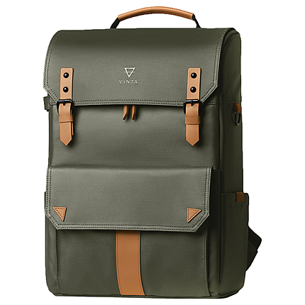 Vinta Type II Camera Backpack Kit - Forest and Tan