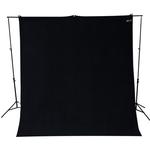 Westcott 9x10 Ft Rich Black Matte Heavy Duty Wrinkle Resistant BackDrop 0