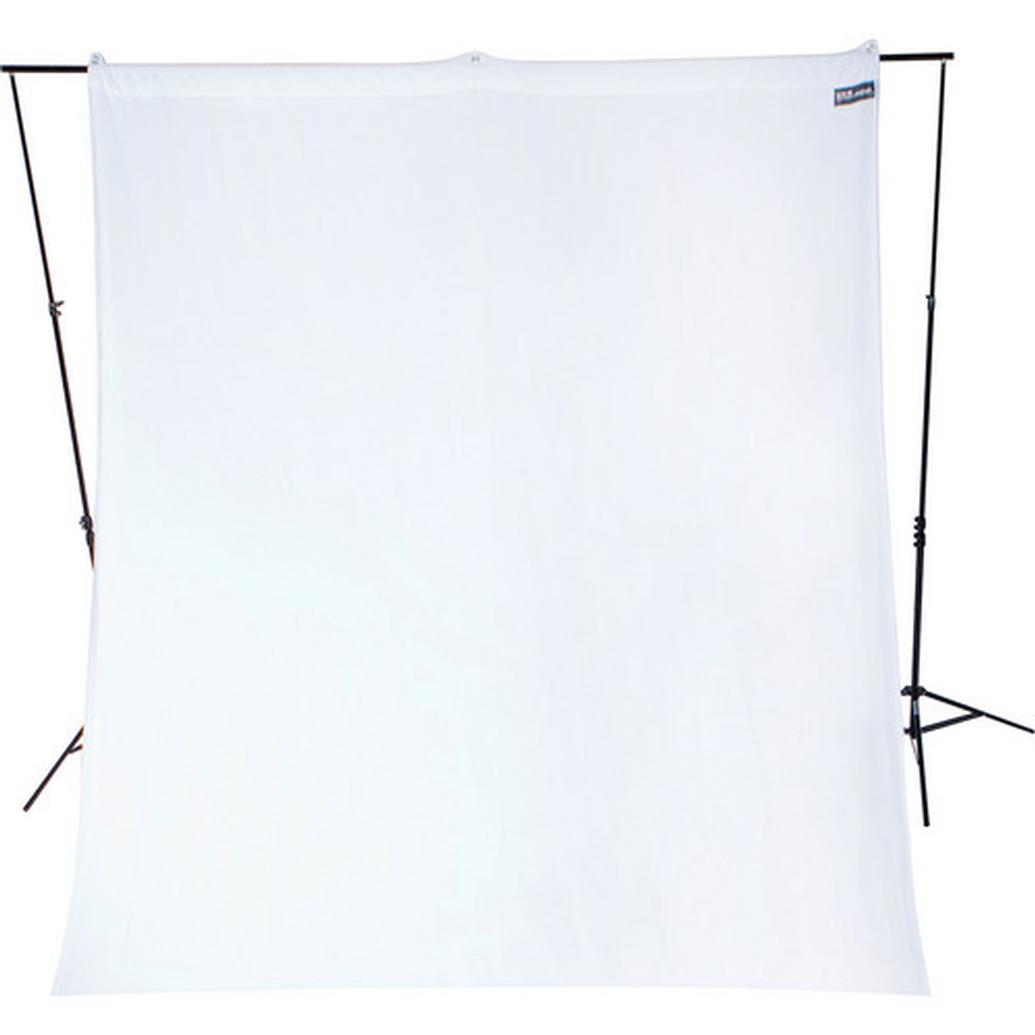 Westcott 9x10 Ft High Key White Matte Heavy Duty Wrinkle Resistant BackDrop