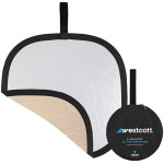 Westcott Illuminator Collapsible 2in1 Sun/Wht Reflector 20in 0