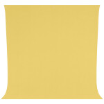Westcott Wrinkle-Resistant Backdrop - Canary Yellow (9ft x 10ft) 0