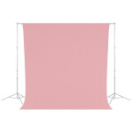 Westcott Wrinkle-Resistant Backdrop - Blush Pink (9ft x 10ft) 1