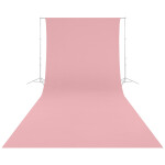 Westcott Wrinkle-Resistant Backdrop - Blush Pink (9ft x 20ft) 1