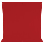 Westcott Wrinkle-Resistant Backdrop - Scarlet Red (9ft x 10ft) 0