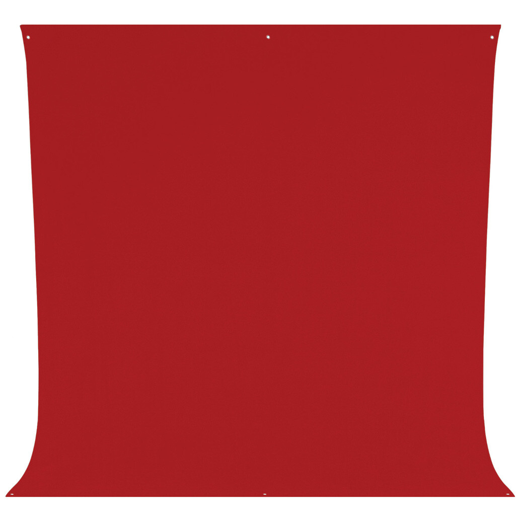 Westcott Wrinkle-Resistant Backdrop - Scarlet Red (9ft x 10ft)