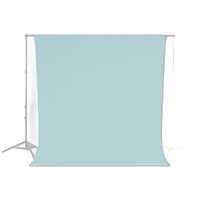 Westcott Wrinkle-Resistant Backdrop - Pastel Blue (9ft x 10ft) 1