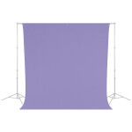 Westcott Wrinkle-Resistant Backdrop - Periwinkle Purple (9ft x 10ft) 1