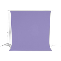 Westcott Wrinkle-Resistant Backdrop - Periwinkle Purple (9ft x 10ft) 1