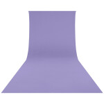 Westcott Wrinkle-Resistant Backdrop - Periwinkle Purple (9ft x 20ft) 0