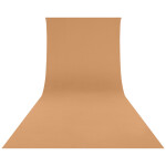 Westcott Wrinkle-Resistant Backdrop - Brown Sugar (9ft x 20ft) 0