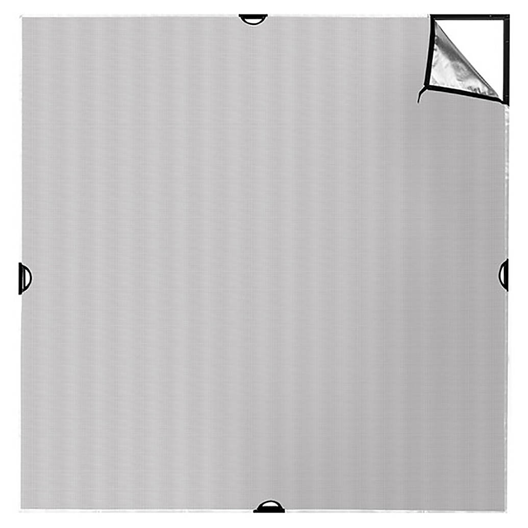 Westcott 6ft x 6ft Scrim Jim Cine Silver/White Bounce Fabric