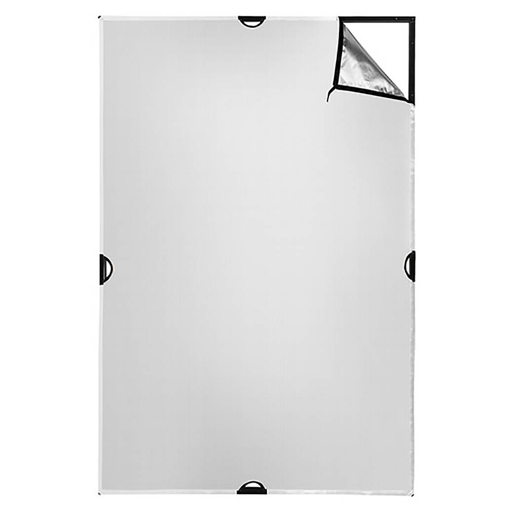 Westcott 4ft x 6ft Scrim Jim Cine Silver/White Bounce Fabric