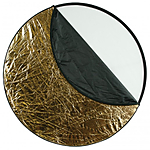 Westcott Collapsible 5in1 Reflector w/ Gold 2-pack 40in 3