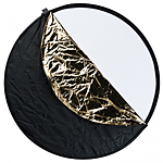 Westcott Collapsible 5in1 Reflector w/ Gold 2-pack 40in 4