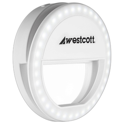 Westcott Universal 3.5in Mini Ring Light for Mobile Devices