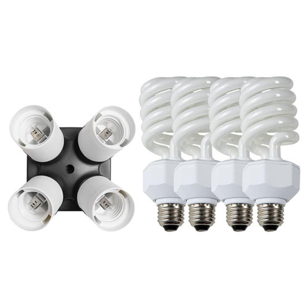 Westcott Daylight Fluorescent 4-socket Adapter Kit