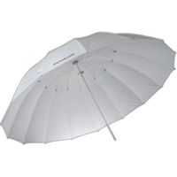 Westcott 7ft White Diffusion Parabolic Umbrella 1