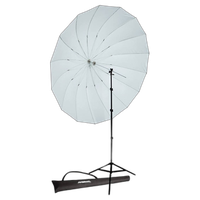 Westcott 7ft White / Black Parabolic Umbrella 2