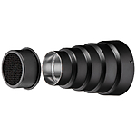 Westcott Snoot with Honeycomb Grid for FJ200 and FJ80 (includes FJ80 Mount) 0