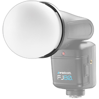 Westcott Diffusion Dome f/ FJ200 and FJ80 (Includes FJ80 Mounting Ring) 1