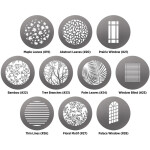 Westcott Optical Spot by Lindsay Adler Gobo Pack 2 - Environmental 10-pack 0