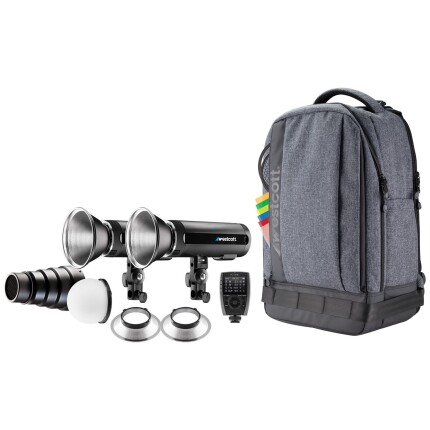 Westcott FJ200 Strobe 2-Light Backpack Kit with FJ-X3S - Sony