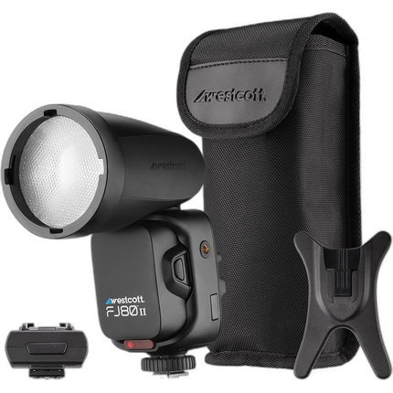 Westcott FJ80 II M Universal Touchscreen 80Ws Speedlight w/Adapter for Sony