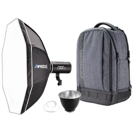 Westcott L60-B Bi-Color COB LED 1-Light Backpack Kit