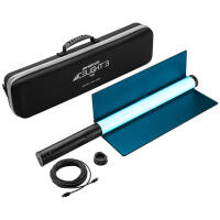 Westcott Ice Light 3 RGBWW LED Kit with Battery Grip  and  Barndoors 1