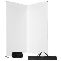 Westcott V-Flat with White  and  Black Fabric 0