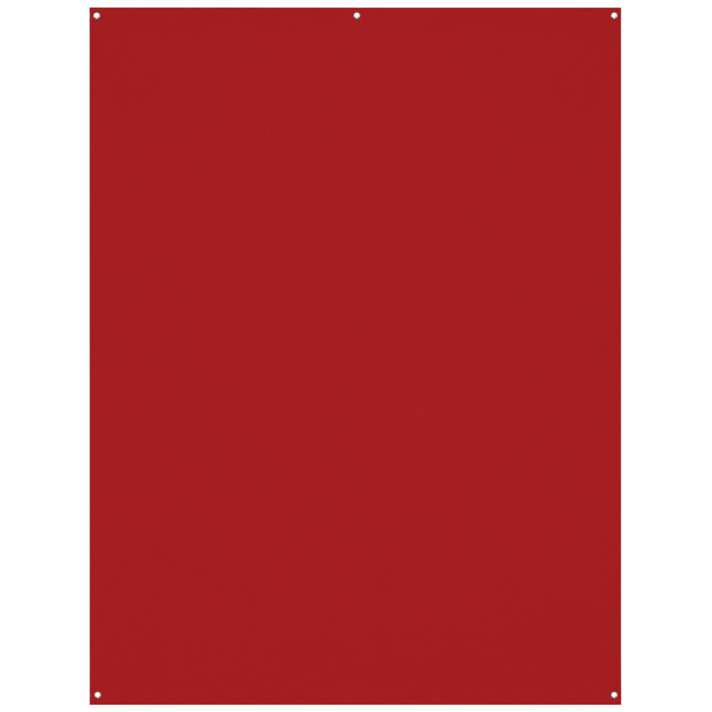 Westcott X-Drop Wrinkle-Resistant Backdrop - Scarlet Red (5ft x 7ft)