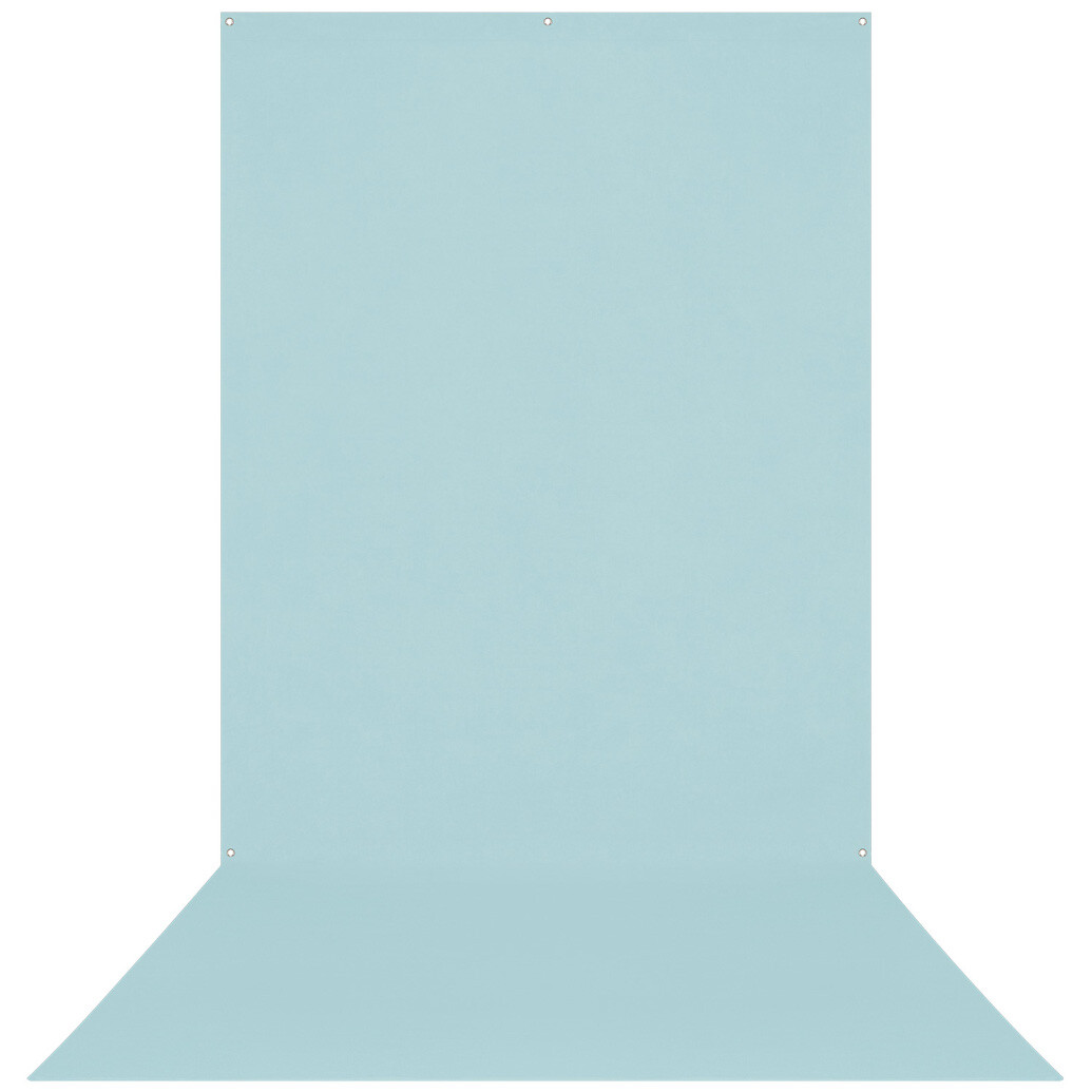 Westcott X-Drop Wrinkle-Resistant Backdrop - Pastel Blue (5ft x 12ft)