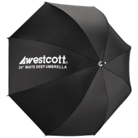 Westcott Deep Umbrella - White Bounce (24IN) 3