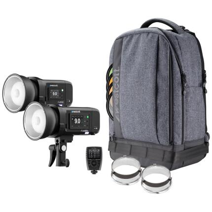 Westcott FJ Wireless 2-Light Portable Portrait Flash Kit with FJ-X3M Univers