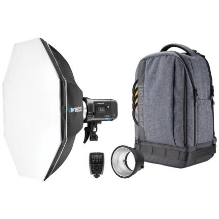 Westcott FJ250 Strobe 1-Light Backpack Kit with FJ-X3M Universal Trigger