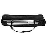 Westcott X-Drop Wrinkle-Resistant Backdrop Kit - Neutral Gray 5x7ft 8