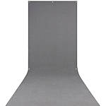 Westcott X-Drop Wrinkle-Resistant Backdrop - Neutral Gray Sweep 5x12ft 0