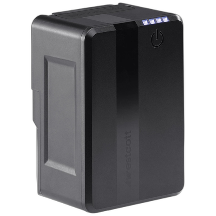 Westcott MV95 Mini V-Mount Battery with USB-C and Charger - 14.8V 95Wh