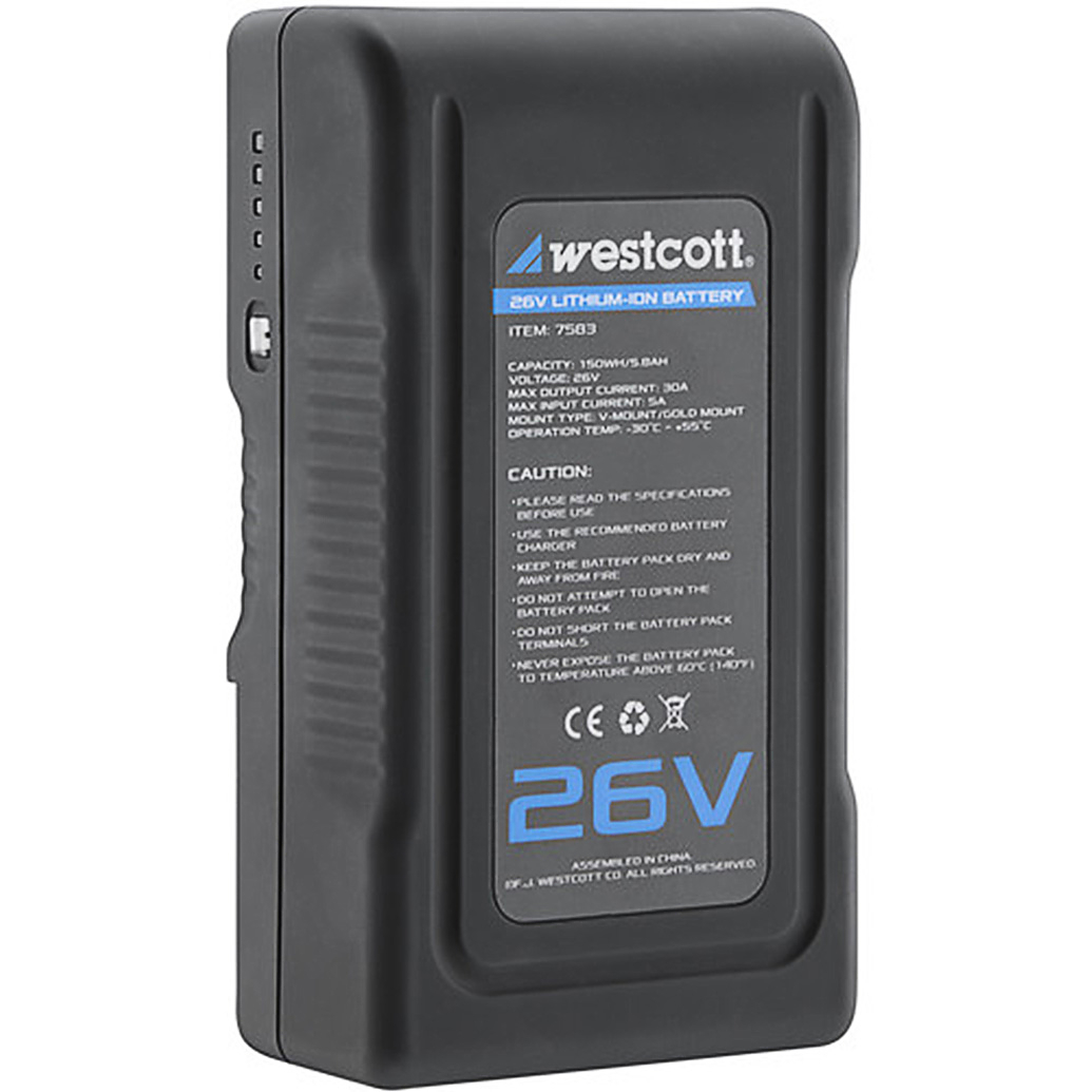 Westcott 26V Lithium-Ion Battery
