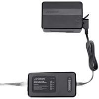Westcott Flex Cine Bi-Color LED 2-Light Travel Kit w Mini V-Mount Batteries 1