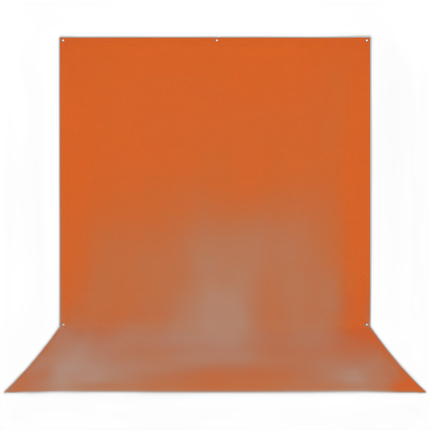 Westcott X-Drop Pro Wrinkle-Resistant Backdrop - Tiger Orange (8ft x 13ft)