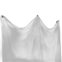 Westcott X-Drop Pro Wrinkle-Resistant Backdrop - High-Key White (8FT x 8FT) 2
