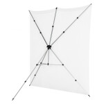 Westcott X-Drop Pro Wrinkle-Resistant Backdrop Kit - High-Key White (8FT x 8 1
